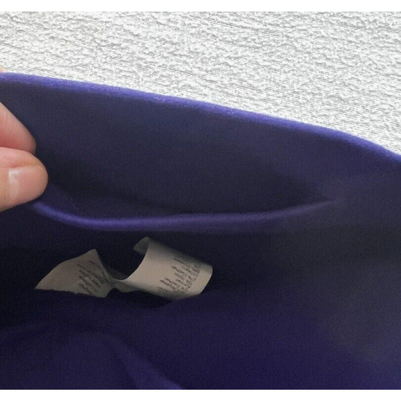 Fabletics Define PowerHold High Rise 7/8 Leggings Purple Side Stripe UPF Size XS - Picture 9 of 11